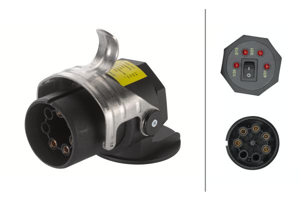 HELLA 8PD 004 508-031 Tester zásuvky prívesu