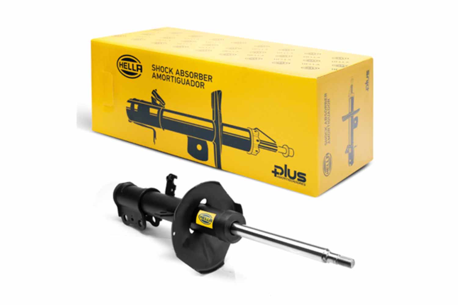 HELLA 8QA 358 506-201 Αμορτισέρ Μπροστινός άξονας αριστερά for TOYOTA