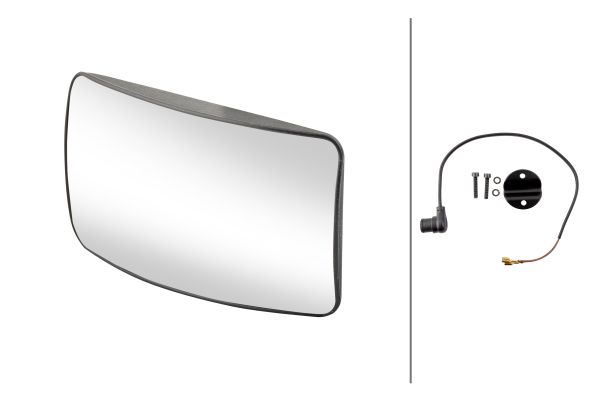 HELLA 8SB 501 346-032 Exterior Mirror both sides