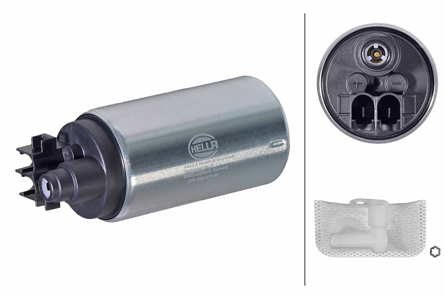 HELLA 8TF 358 317-451 Αντλία καυσίμου for YAMAHA