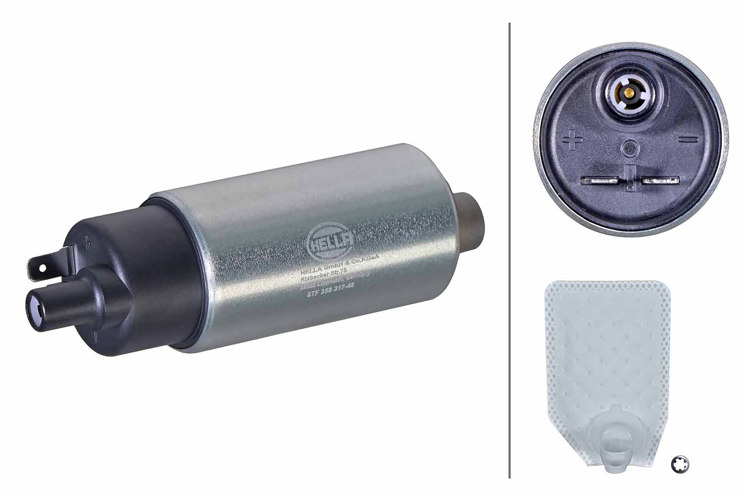 HELLA 8TF 358 317-481 Αντλία καυσίμου