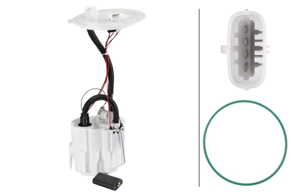 HELLA 8TF 358 106-961 Imp. alimentazione carburante-Imp. alimentazione carburante-Ricambi Euro