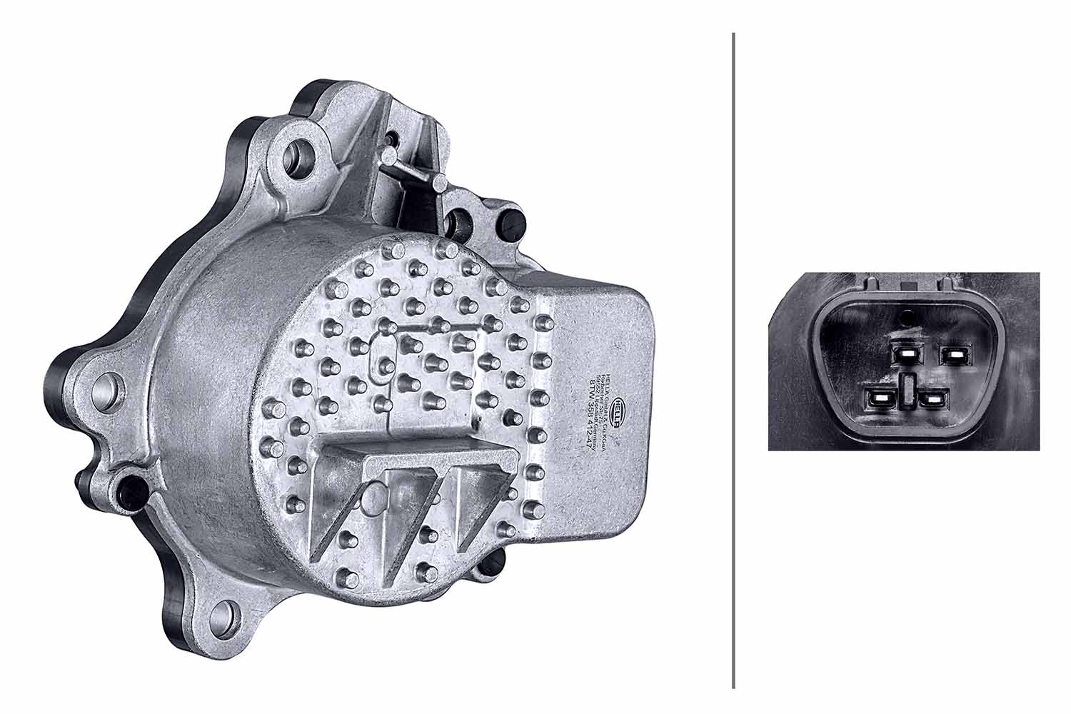 HELLA 8TW 358 412-471 Water Pump, engine cooling