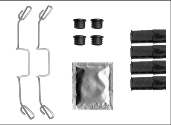 HELLA 8DZ 355 205-611 Sada...