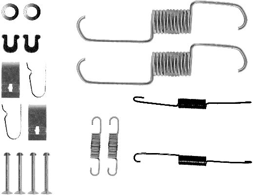 HELLA 8DZ 355 200-361 Sada...