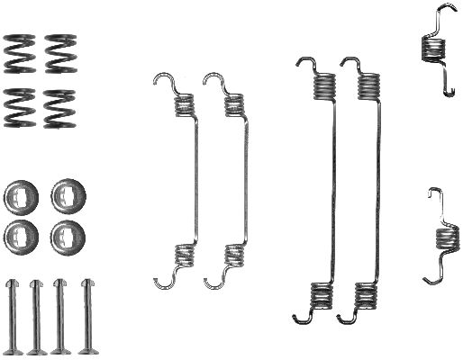 HELLA 8DZ 355 200-681 Sada...