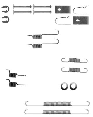 HELLA 8DZ 355 200-801 Sada...