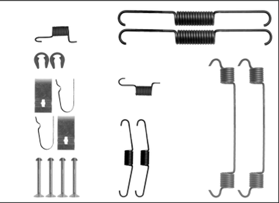 HELLA 8DZ 355 205-881 Sada...