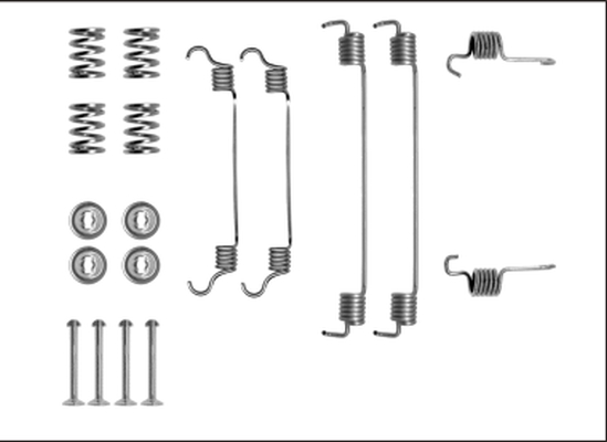 HELLA 8DZ 355 205-901 Sada...