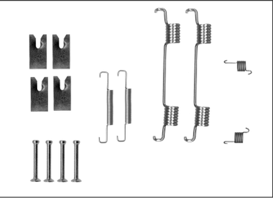 HELLA 8DZ 355 206-121 Sada...