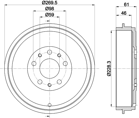 HELLA 8DT 355 303-211...