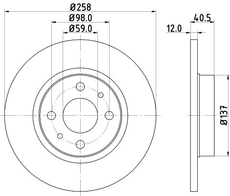 HELLA 8DD 355 101-621...