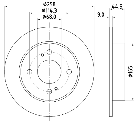 HELLA 8DD 355 105-171...