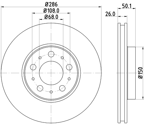 HELLA 8DD 355 107-051...