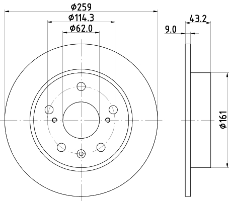 HELLA 8DD 355 120-531...