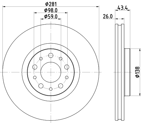 HELLA 8DD 355 132-131...