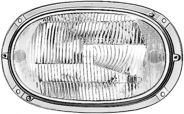 HELLA 9ES 082 415-001 Lente diffusore, Faro principale