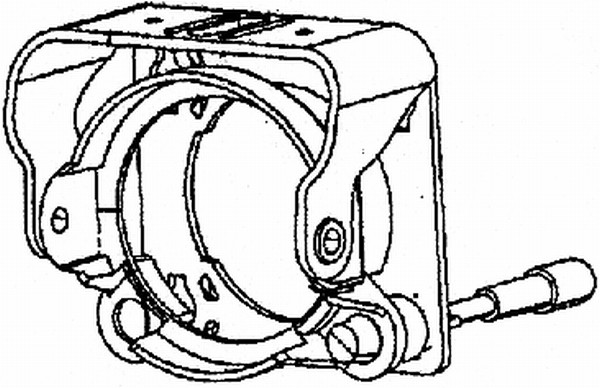 HELLA 8HG 153 152-001 Držiak