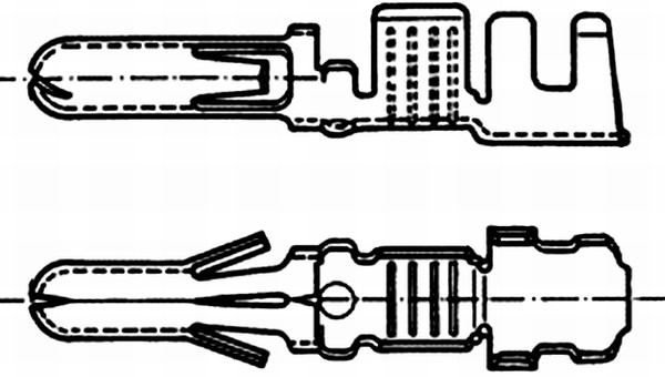 HELLA 8KW 054 947-003 Connettore cavi