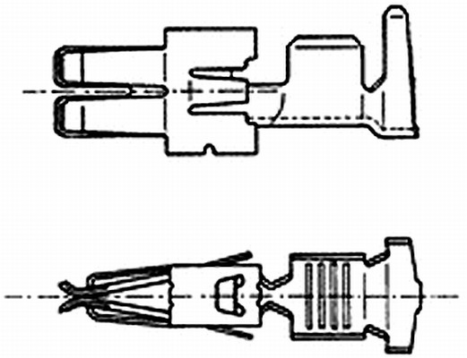 HELLA 8KW 172 971-002 Connettore cavi