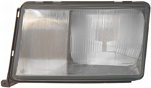 HELLA 9AH 138 300-021 Κρύσταλλο προβολέα, προβολείς δεξιά for MERCEDES-BENZ