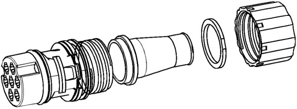 HELLA 9XX 340 880-001 Kit connettori cavi-Kit connettori cavi-Ricambi Euro