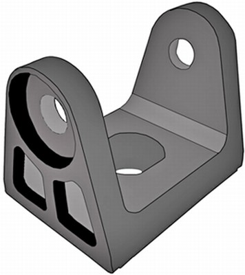 Fot, arbetsstrålkastare