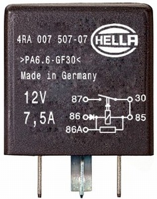 HELLA 4RA 007 507-071 Relè multifunzione