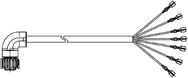 HELLA 8KA 340 928-211 Kit cavi elettrici