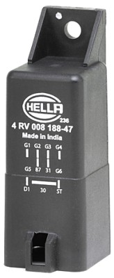 HELLA 4RV 008 188-471 Centralina, Tempo incandescenza-Centralina, Tempo incandescenza-Ricambi Euro