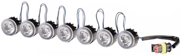 HELLA 2PT 177 696-851 Daytime Running Light Set Vehicle Front