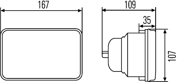 HELLA 1AB 003 177-862 Kit faro principale