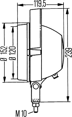 HELLA 1G3 005 760-021 Worklight
