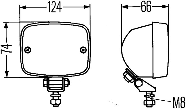 HELLA 2NE 002 985-467 Retronebbia