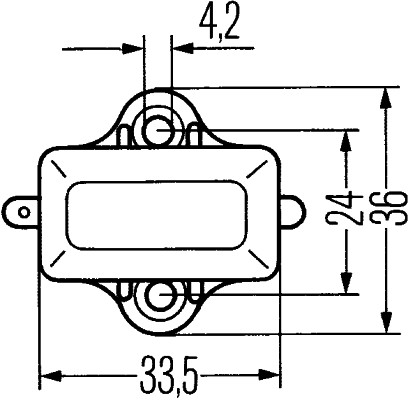 HELLA 6DD 001 551-001 Interruttore, Luce posteriore di stop