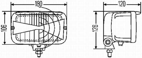 HELLA 1AB 007 145-007 Faro principale