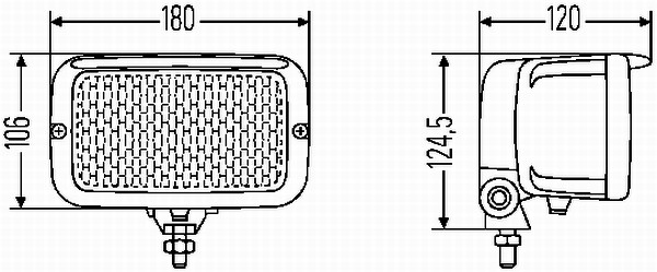 HELLA 1LB 007 145-037 Faro principale