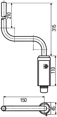 HELLA 8HG 561 107-001 Στήριγμα, εξωτερικός καθρέφτης αριστερά