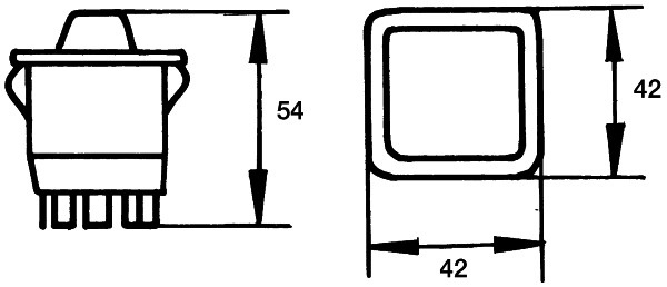 HELLA 6GM 500 212-002 Interruttore/Comando/Innesto