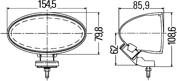 HELLA 1NA 007 891-041 Fendinebbia