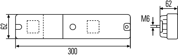 HELLA 2VA 997 113-001 Luce posteriore