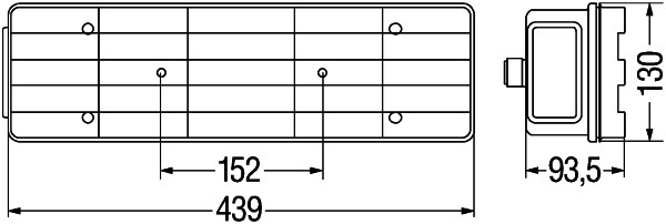 HELLA 2SK 340 101-011 Luce posteriore