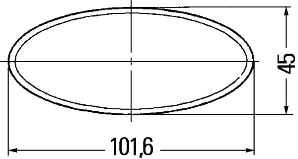 HELLA 8RA 343 160-002 Catarifrangente