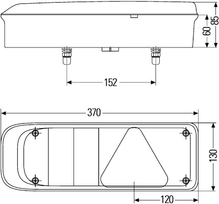 HELLA 2VP 340 830-101 Luce posteriore