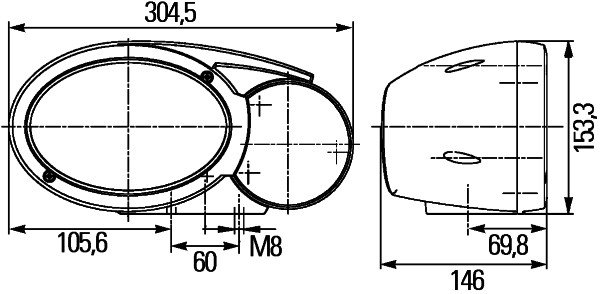 HELLA 1EB 996 167-041 Faro principale