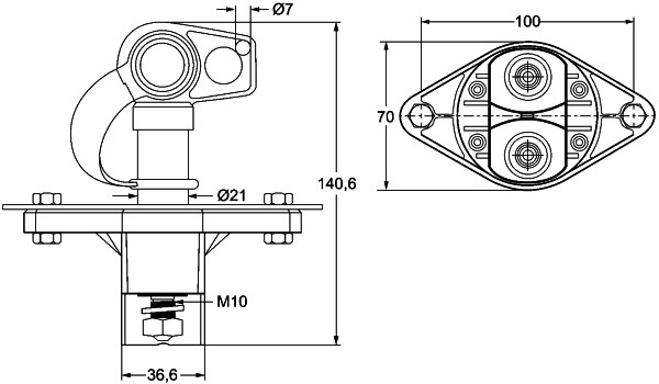 HELLA 6EK 002 843-121 Interruttore principale, Batteria