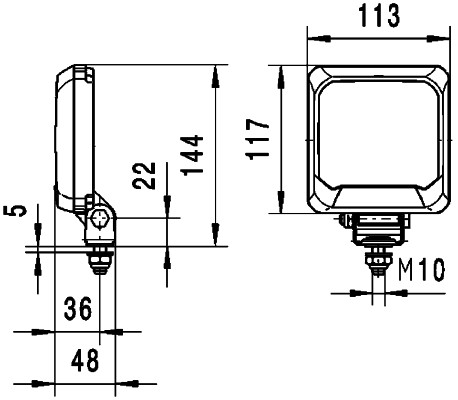 HELLA 2ZR 995 193-051 Luce di retromarcia