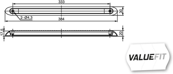 HELLA 2DA 357 015-001 Luce posteriore di stop