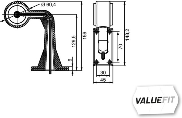 HELLA 2XS 357 005-031 Luce permietrale