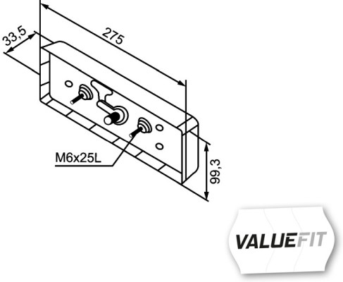 HELLA 2VP 357 019-001 Luce posteriore